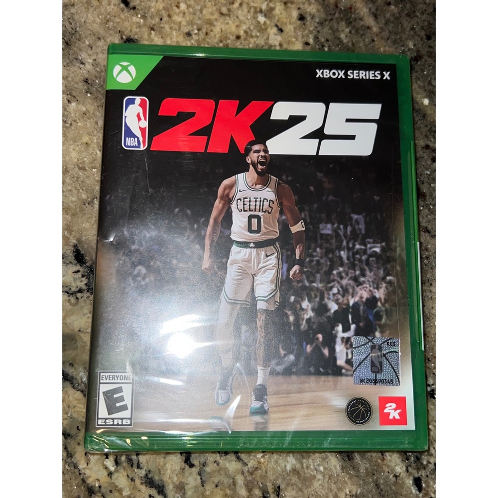 NBA 2K25 Xbox Series X Video Game New Sealed 2K Sports Basketball Jayson Tatum